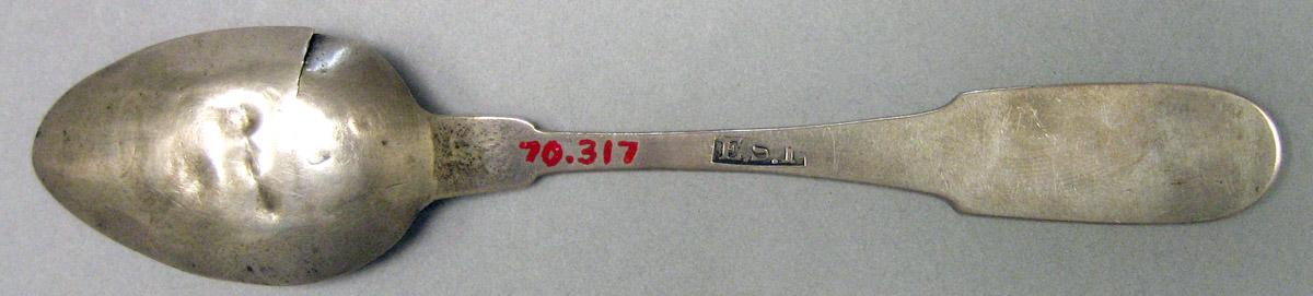 1970.0317 Silver Spoon underside