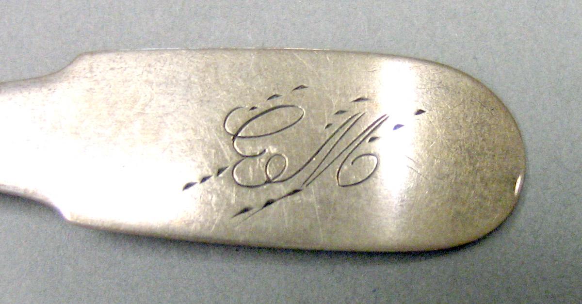 1970.0317 Silver Spoon engraving