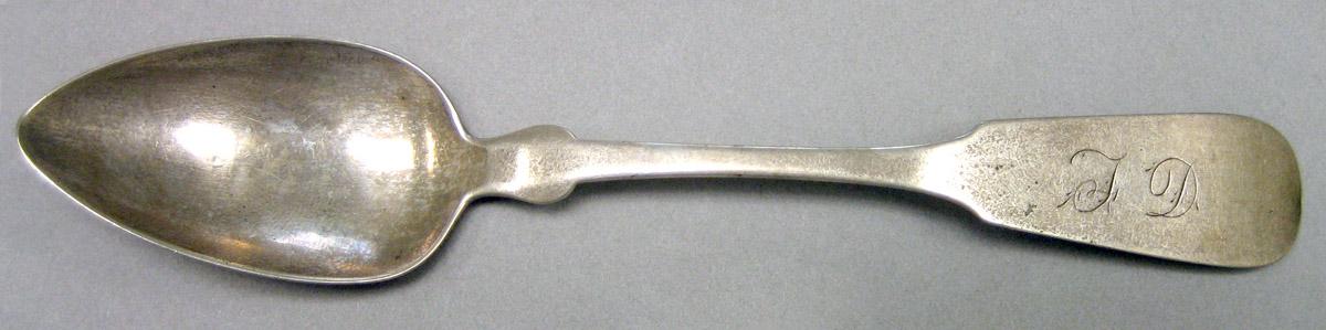 1970.0318 Silver Spoon upper surface