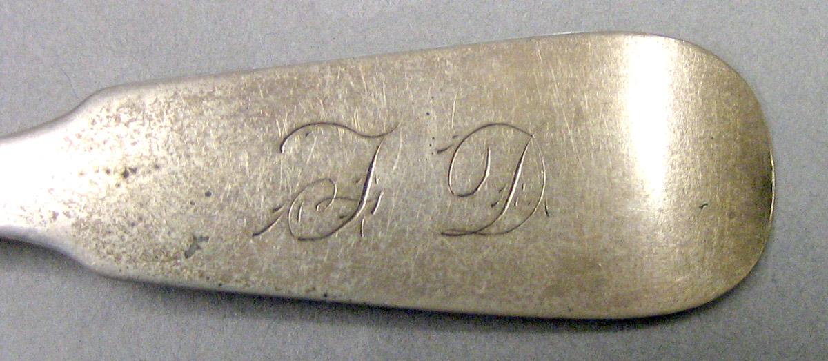 1970.0318 Silver Spoon engraving