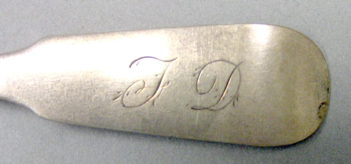 1970.0319 Silver Spoon engraving