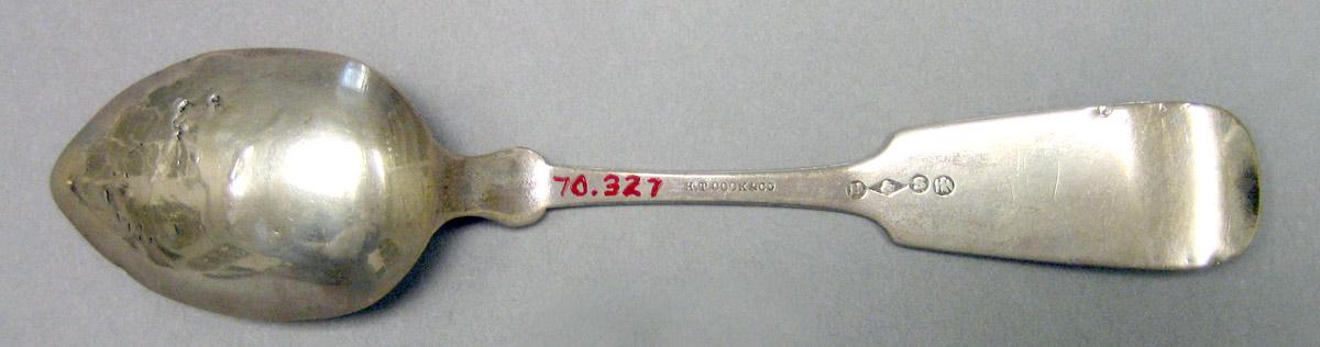 1970.0327 Silver Spoon underside