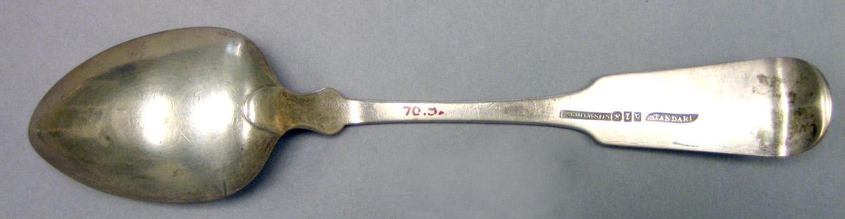 1970.0328 Silver Spoon underside