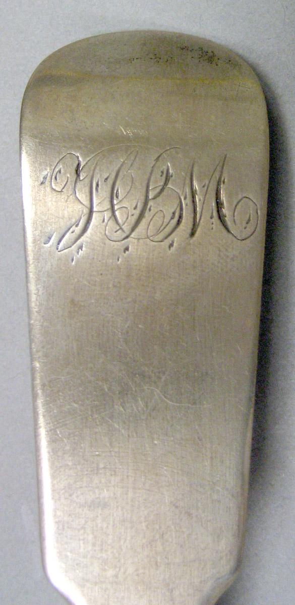 1970.0328 Silver Spoon engraving