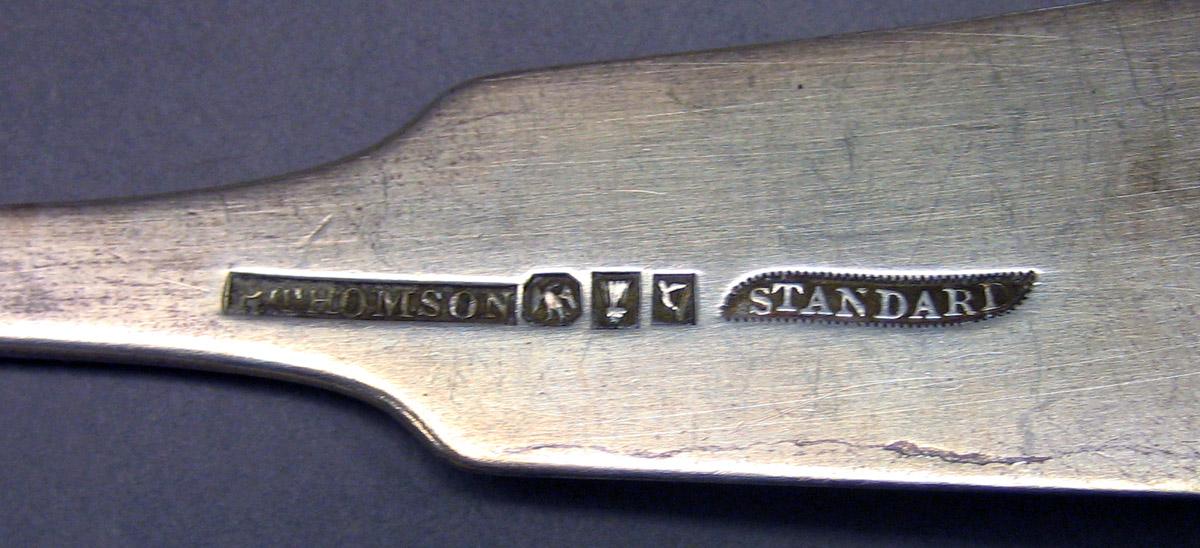 1970.0328 Silver Spoon mark