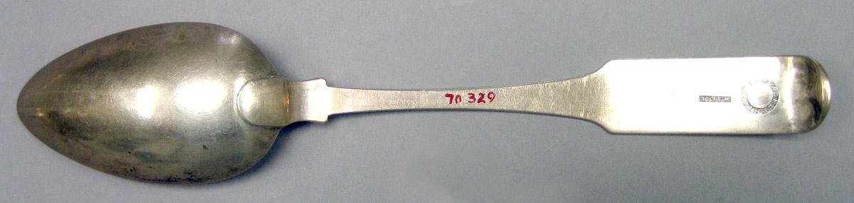 1970.0329 Silver Spoon underside