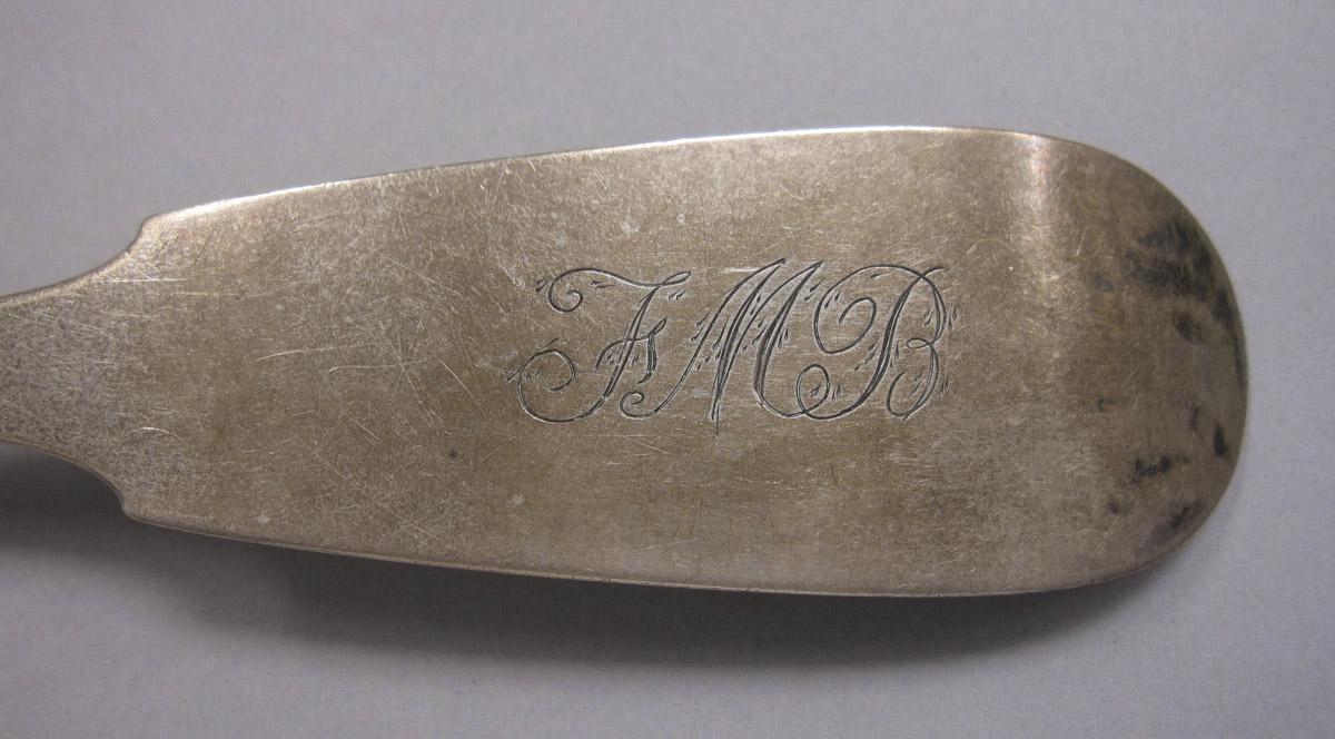1970.0330 Spoon, engraving