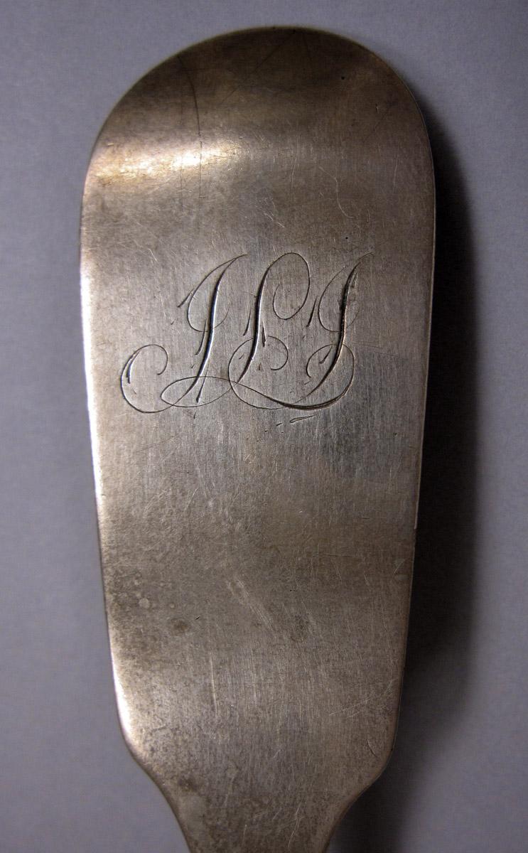 1970.0333 Spoon, engraving