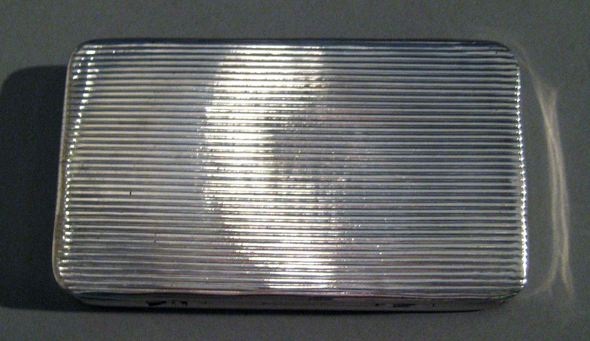 1970.0351 Silver Snuff Box underside