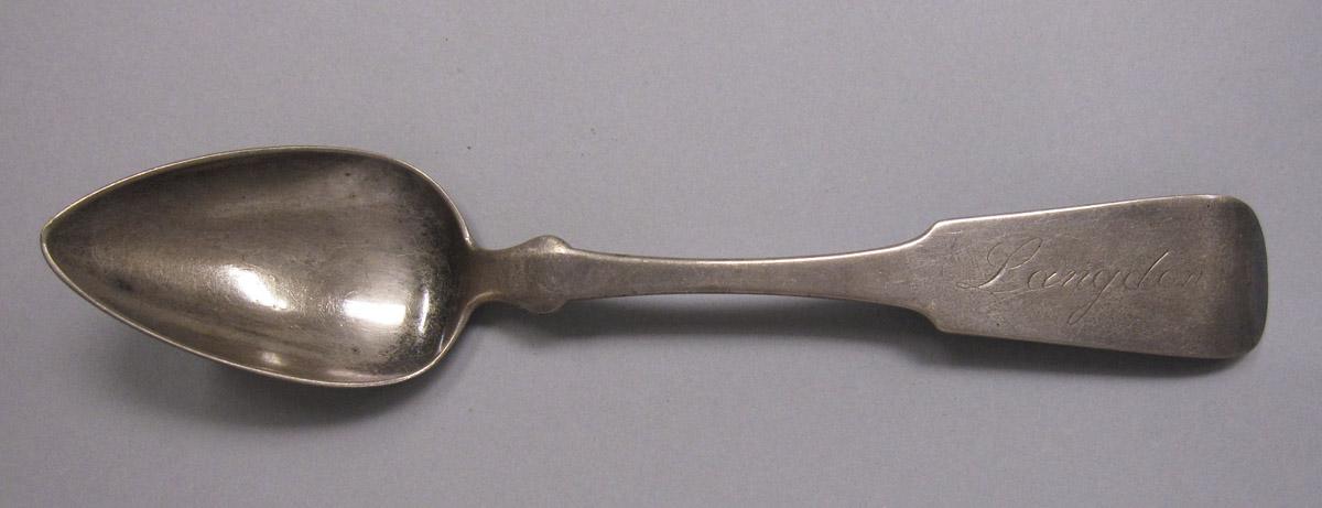 1970.0367 Spoon, upper surface