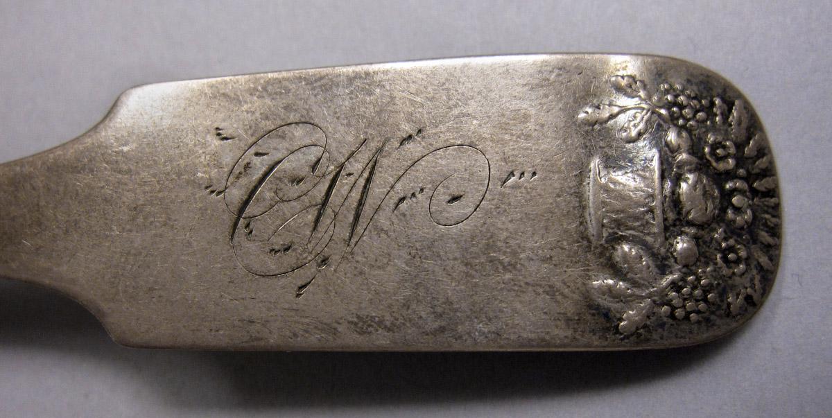 1970.0368 Spoon, engraving
