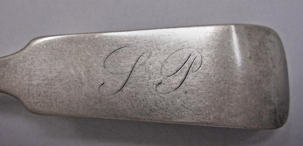 1970.0369 Spoon, engraving