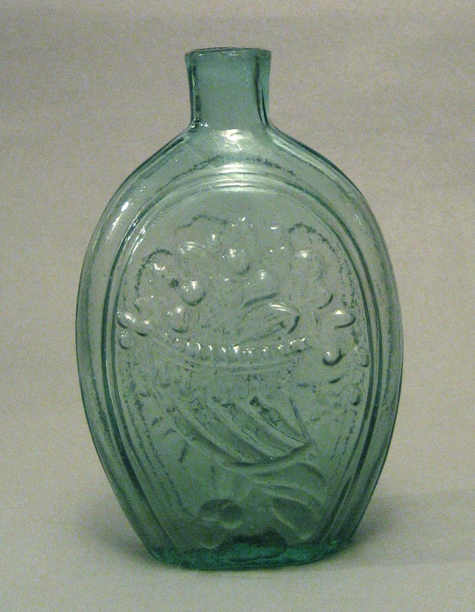 1970.0376 (side 2) Glass Flask