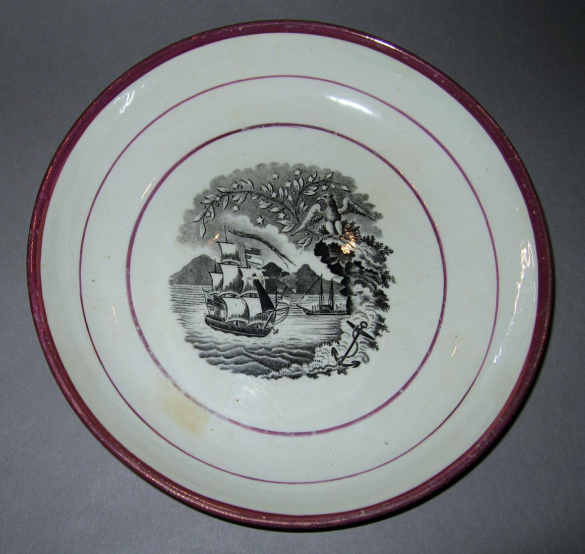 1970.0410 Lusterware Cake plate