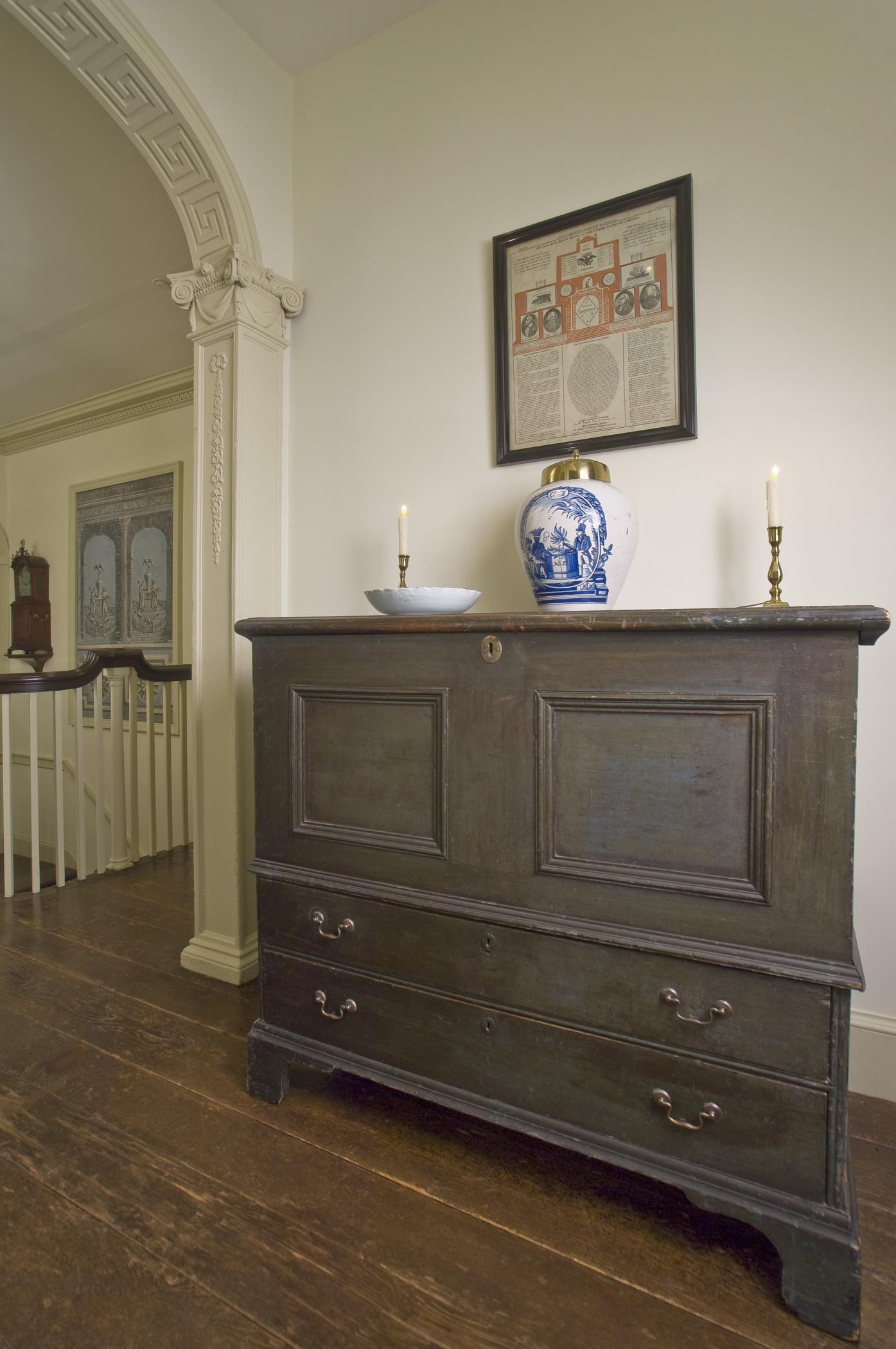 1970.0440 Chest, view 1, Bulfinch Stair Hall 2008
