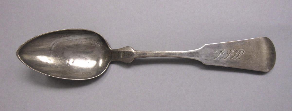1970.0446 Spoon, upper surface