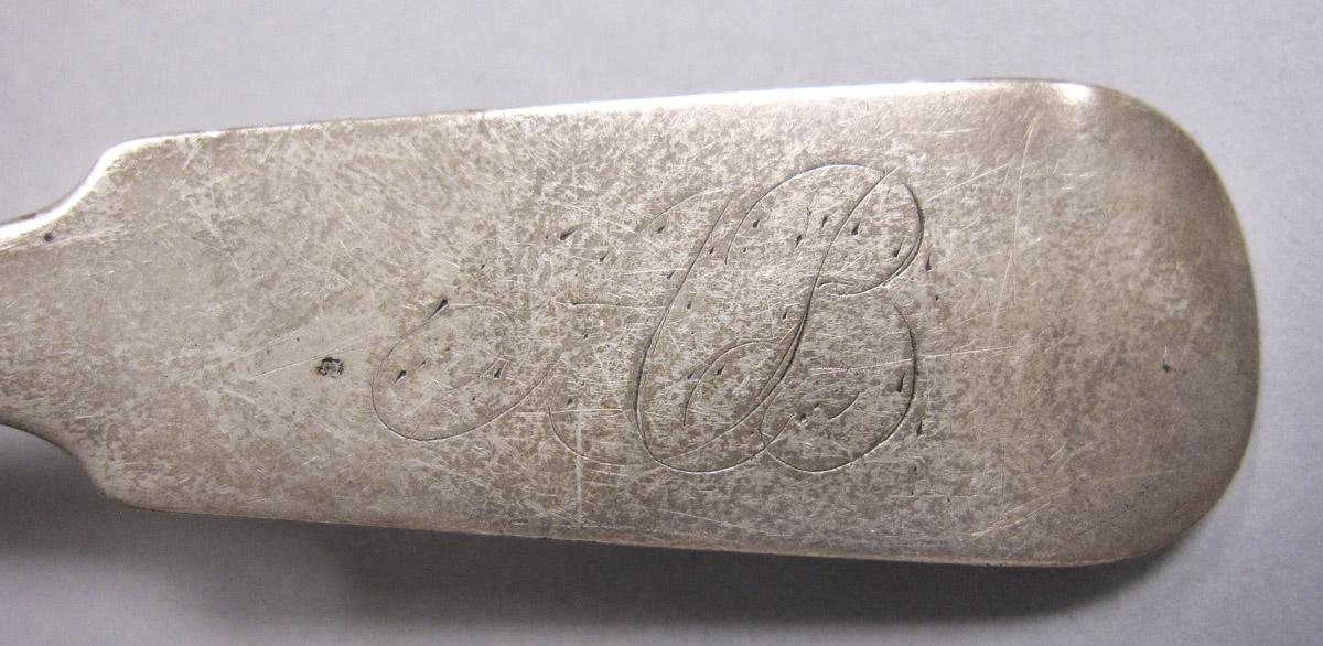 1970.0449 Spoon, engraving