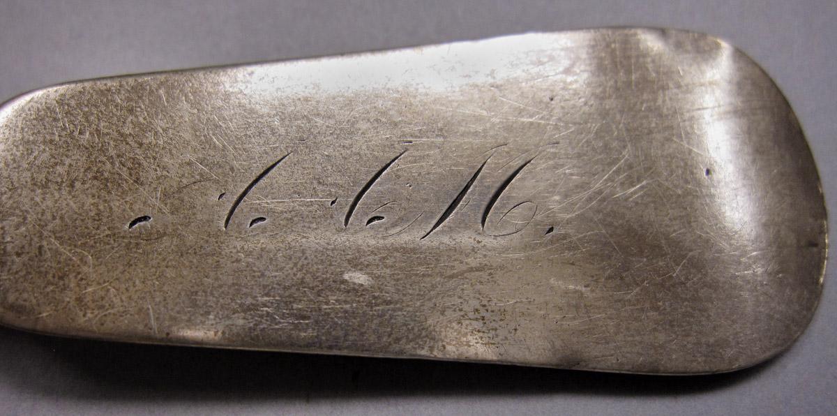 1970.0450 Spoon, engraving