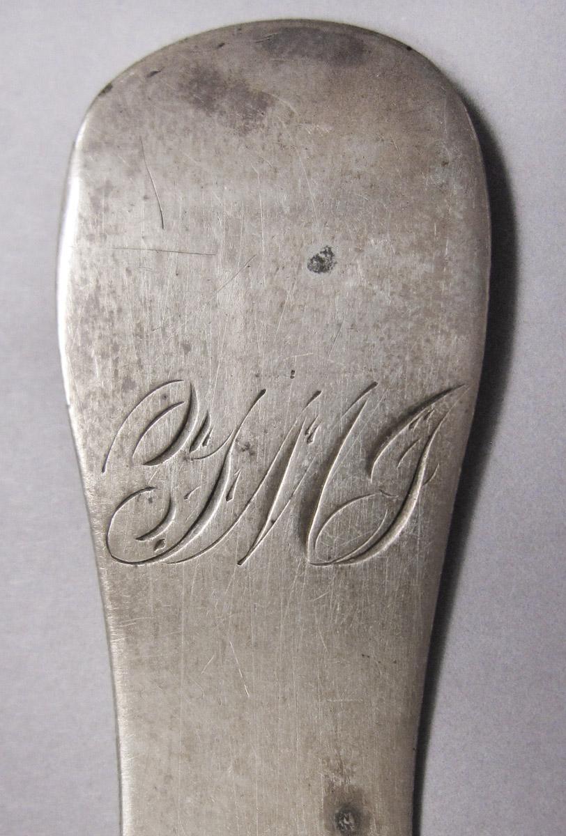 1970.0452 Spoon, engraving