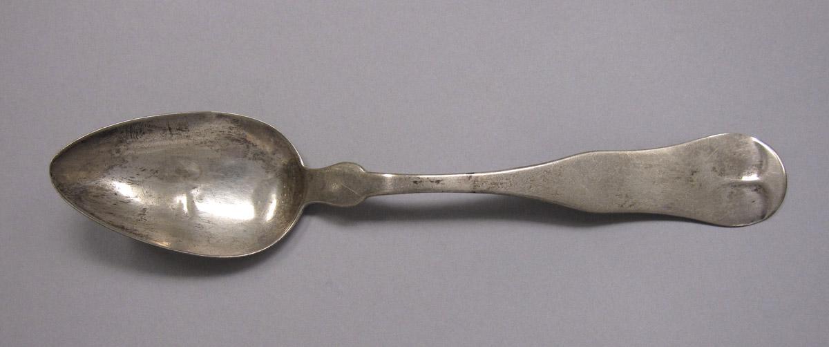 1970.0453 Spoon, upper surface