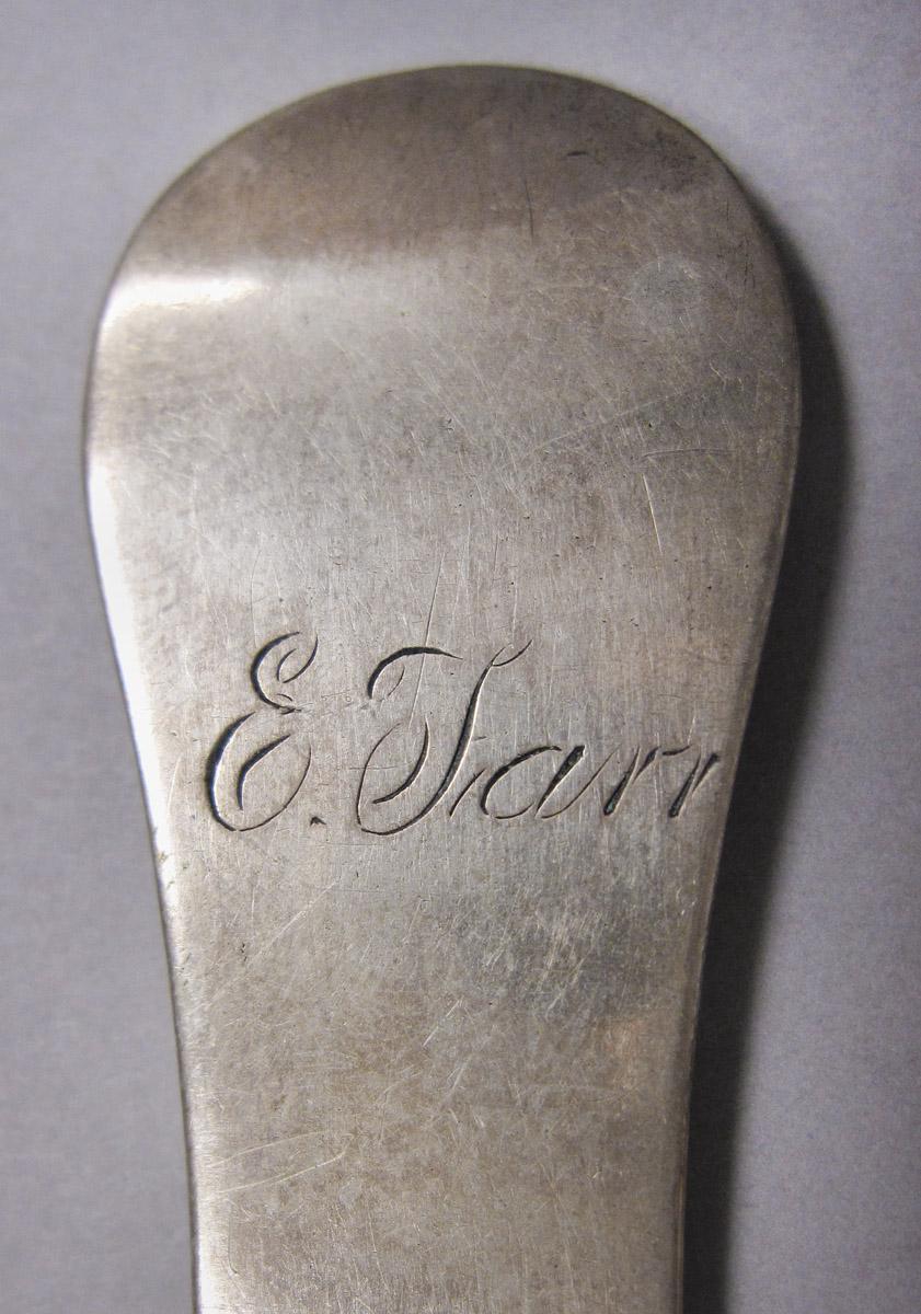 1970.0453 Spoon, engraving
