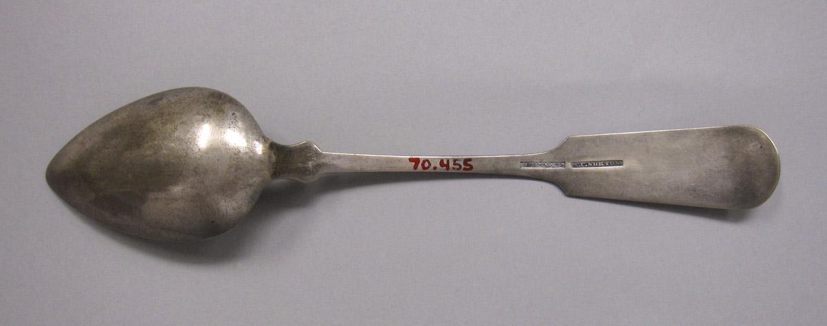 1970.0455 Spoon, underside