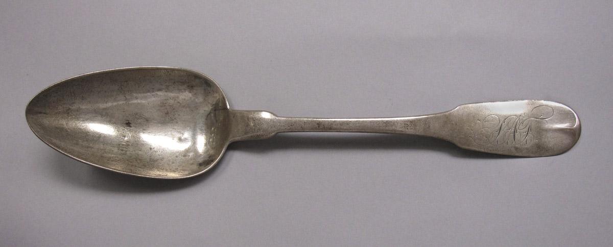 1970.0457 Spoon, upper surface