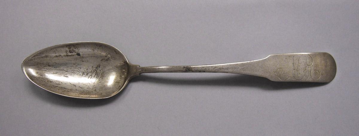 1970.0458 Spoon, upper surface