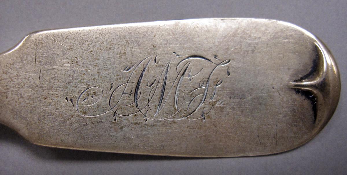 1970.0459 Spoon, engraving