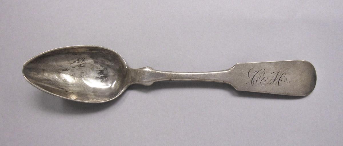 1970.0461 Spoon, upper surface