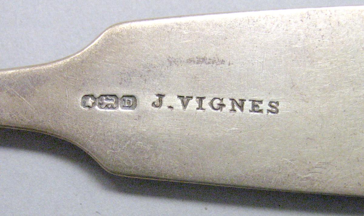 1970.0465 Silver Spoon mark