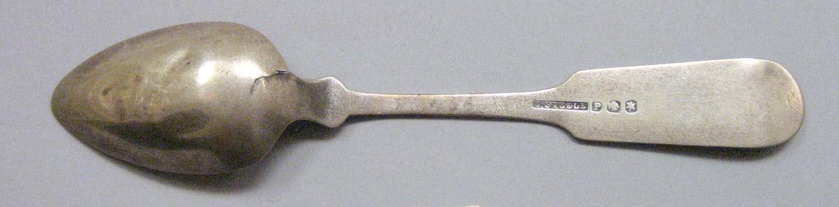 1970.0466 Silver Spoon underside