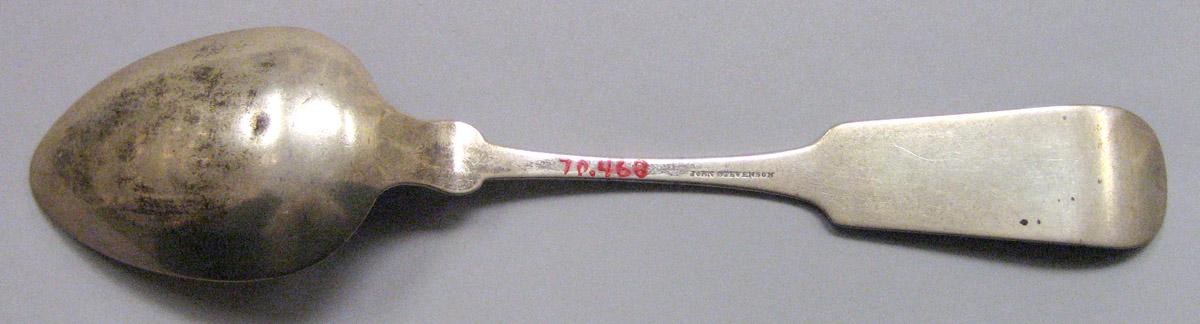 1970.0468 Silver Spoon underside