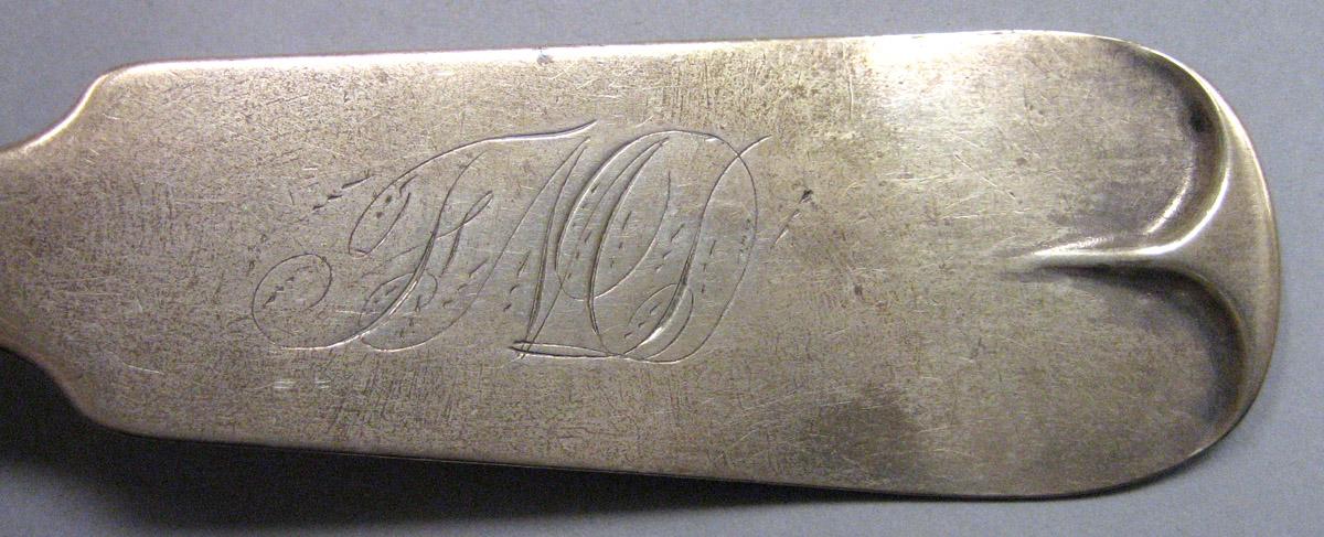 1970.0468 Silver Spoon engraving