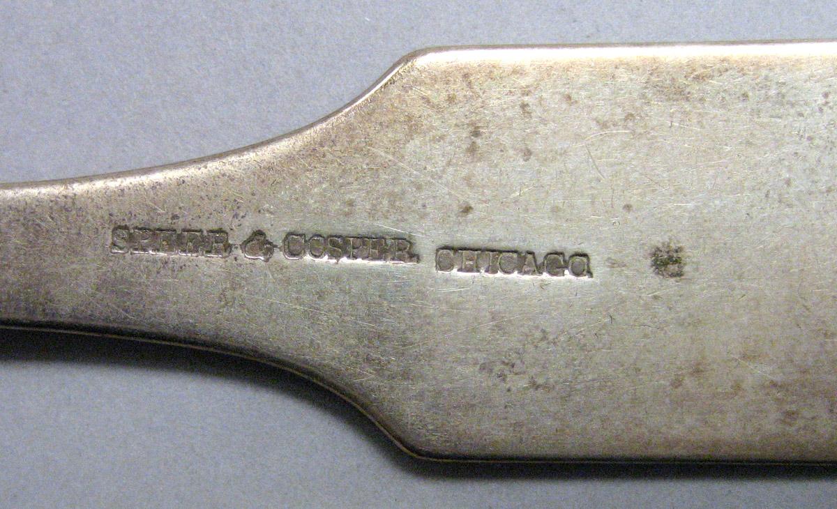 1970.0469 Silver Spoon mark