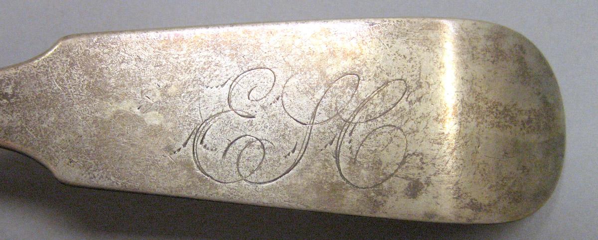 1970.0470 Silver Spoon engraving