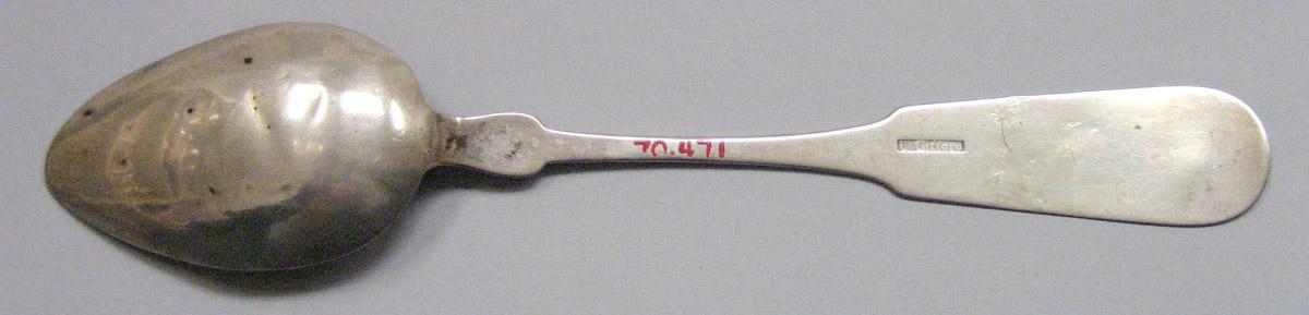 1970.0471 Silver Spoon underside
