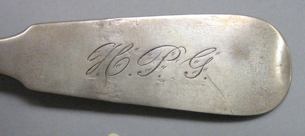 1970.0471 Silver Spoon engraving
