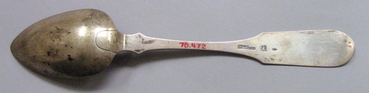 1970.0472 Silver Spoon underside