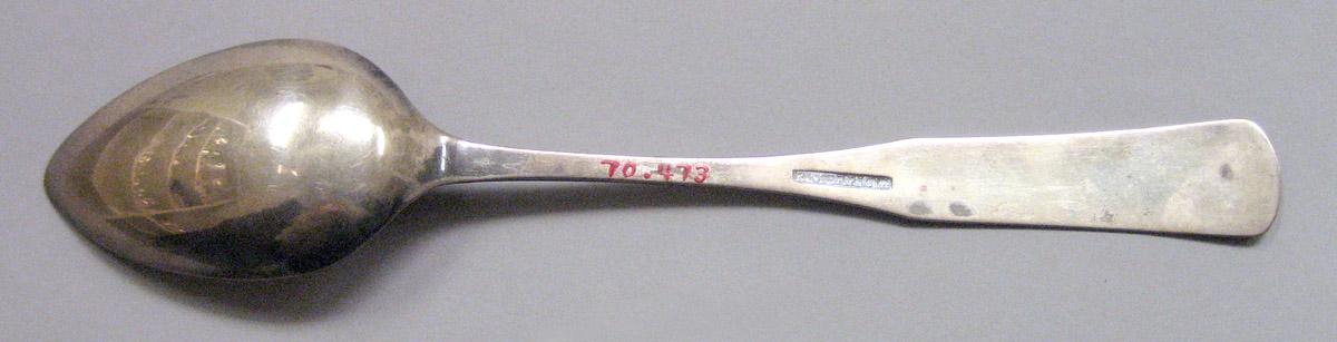 1970.0473 Silver Spoon underside