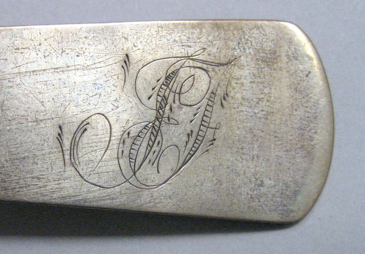 1970.0473 Silver Spoon engraving
