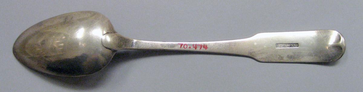 1970.0474 Silver Spoon underside