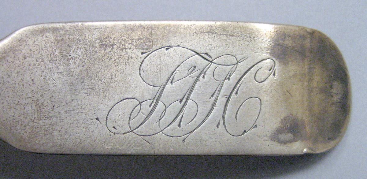 1970.0474 Silver Spoon engraving