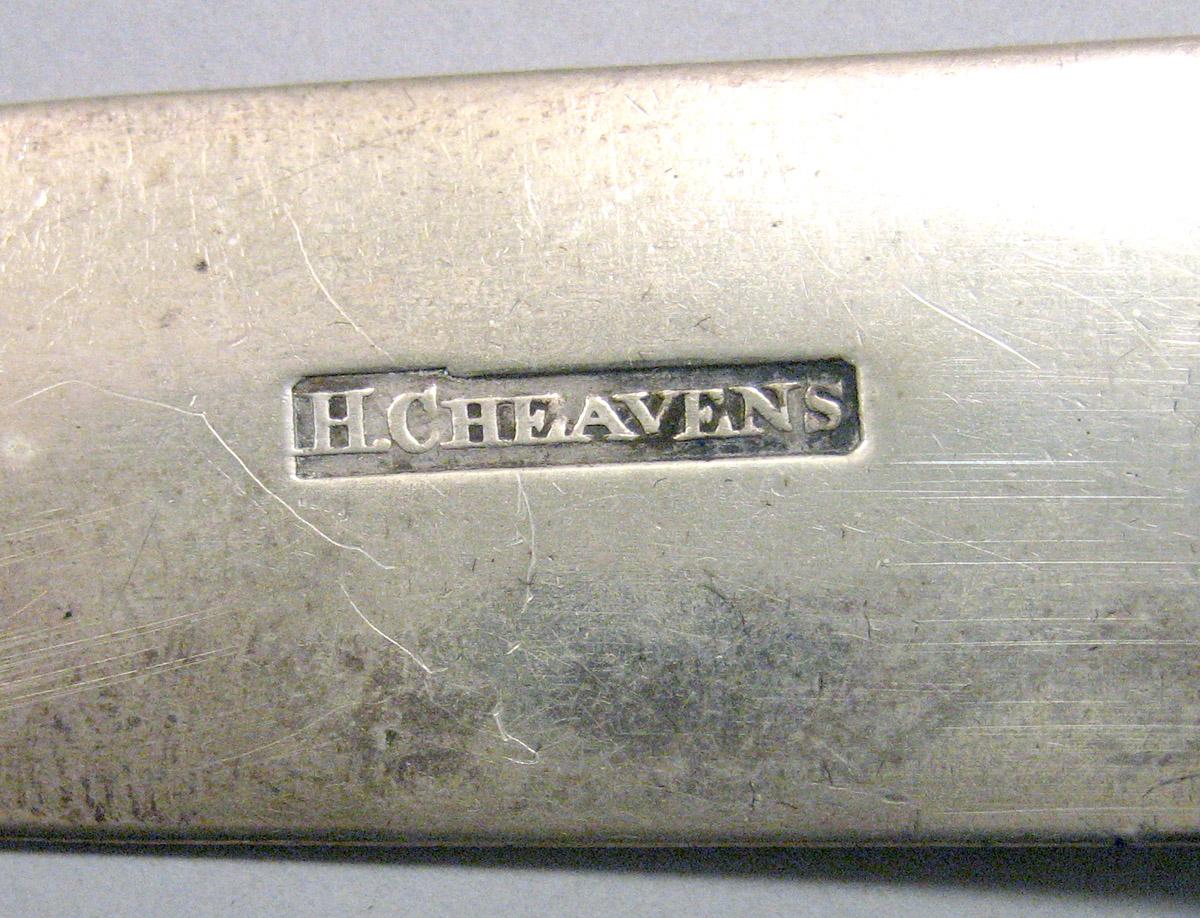 1970.0474 Silver Spoon mark