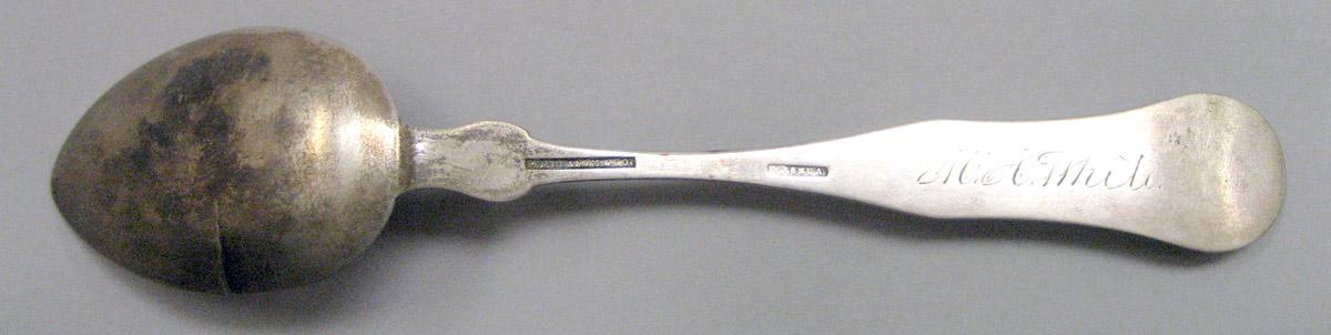 1970.0475 Silver Spoon underside