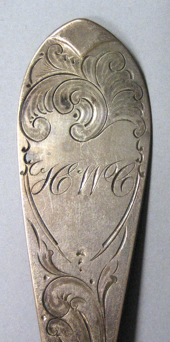 1970.0476 Silver Spoon engraving