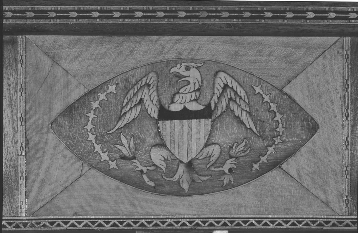 1957.0662 Table, Card table (bw detail)