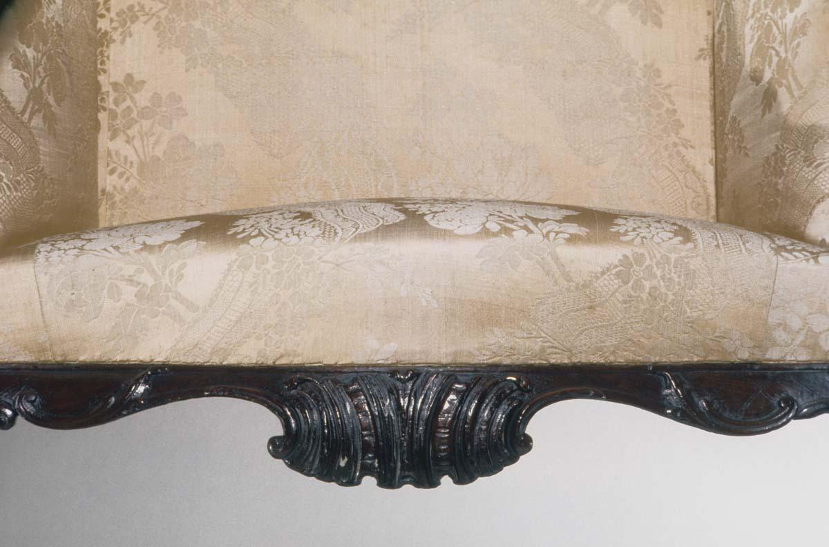 1957.0665 Chair, Easy Chair, detail 1