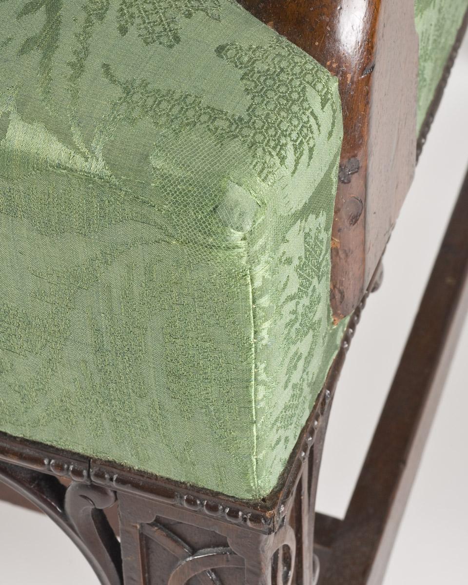 1957.0668 Chair, Armchair (Conservation, detail 1)