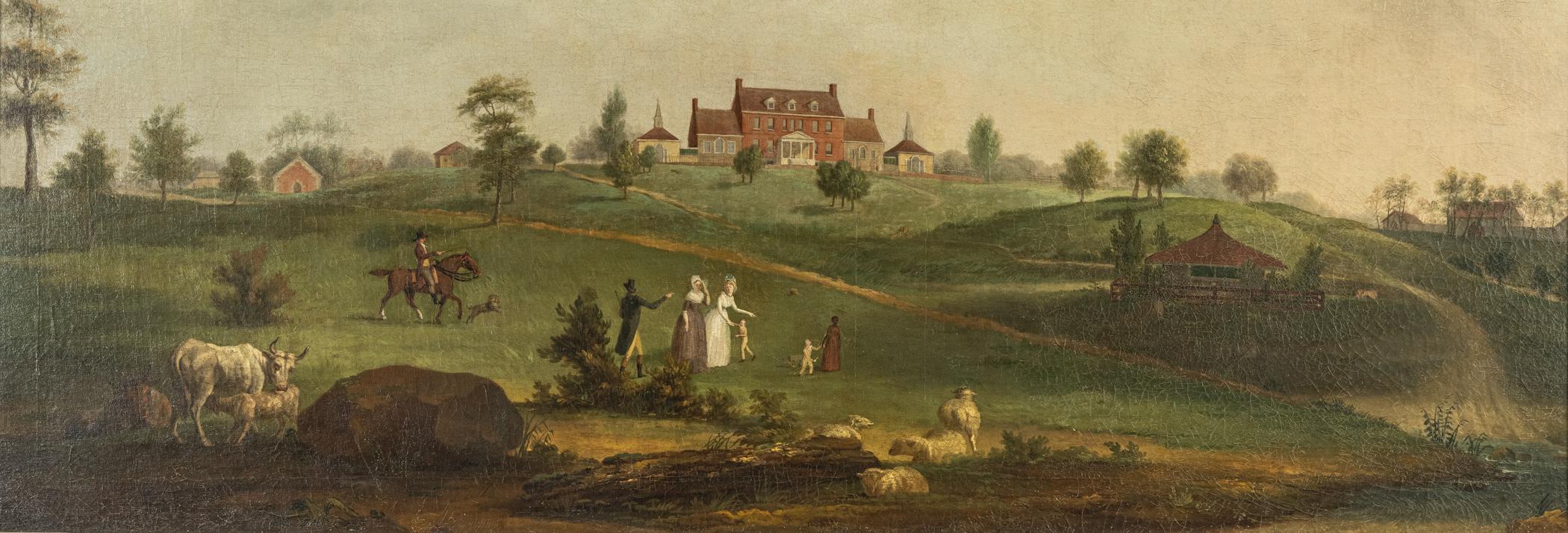 1957.0670 A Painting, detail 1